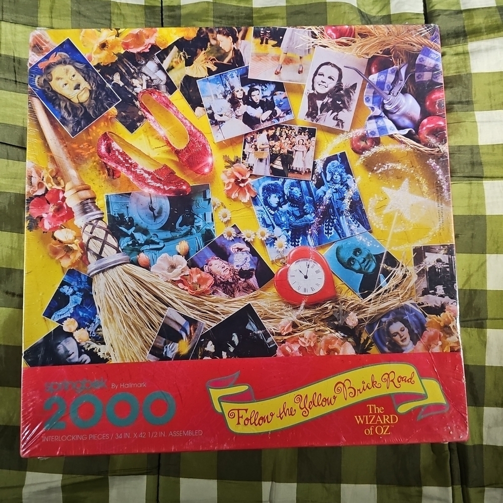 Springbok FOLLOW THE YELLOW BRICK ROAD 2000 Piece Puzzle THE WIZARD OF OZ‎ NEW